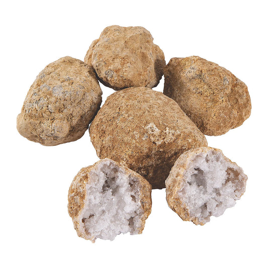 Break-Your-Own Geodes - Educational - 12 Pieces