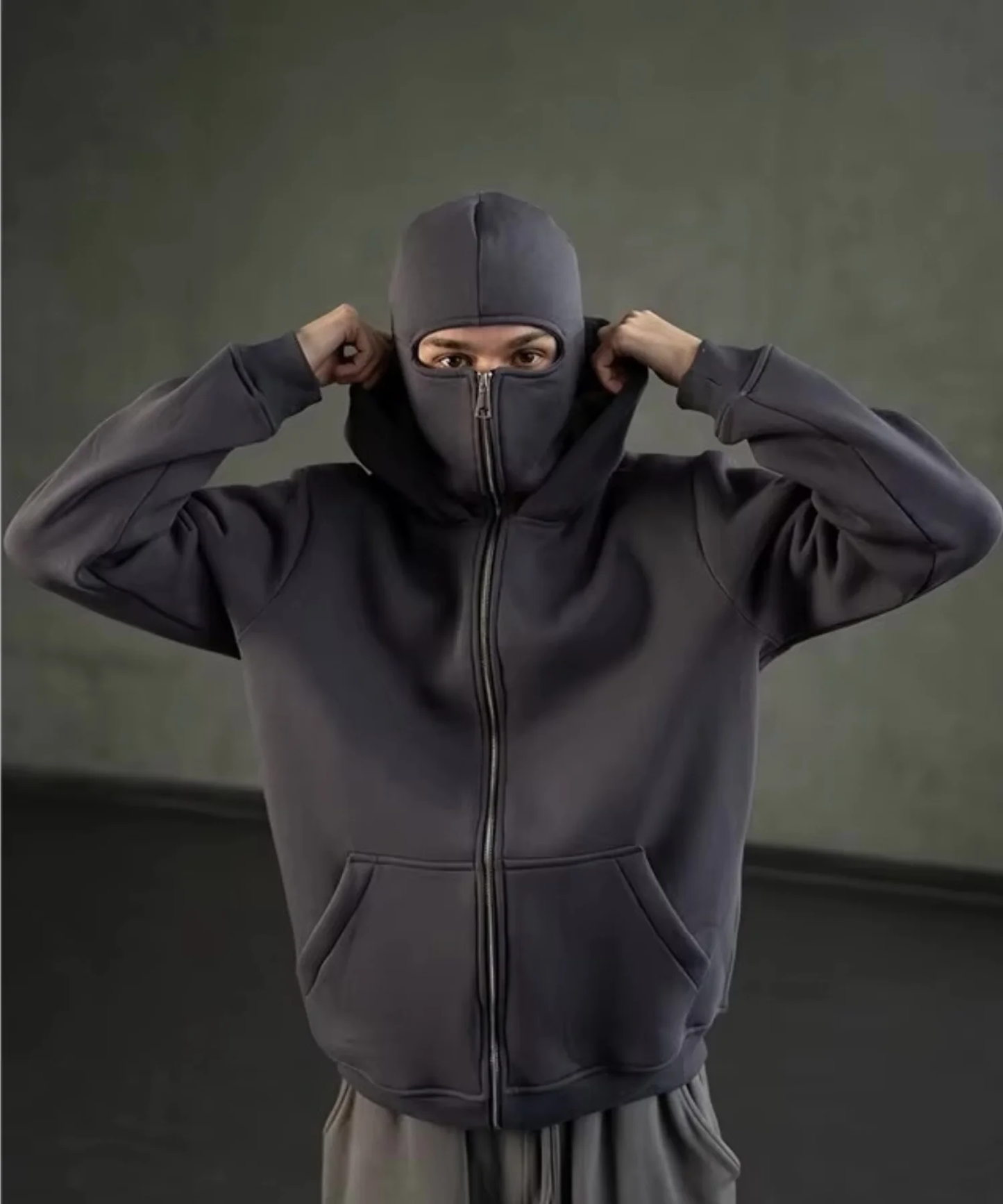 Ninja Zip up Hoodie
